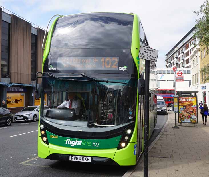 Carousel Alexander Dennis Enviro400MMC 80608 Flightline